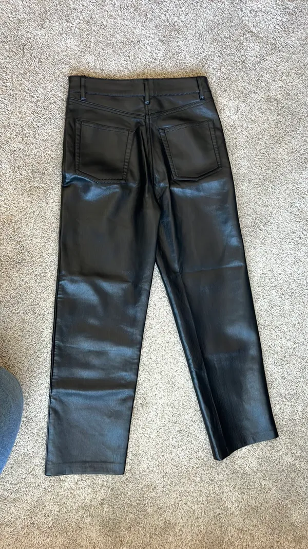 Aritzia Wilfred Leather Pants - Image 4