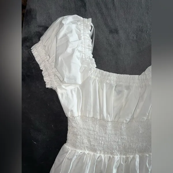 Princess Polly Daniela Mini Dress in White Size 4 - Image 16