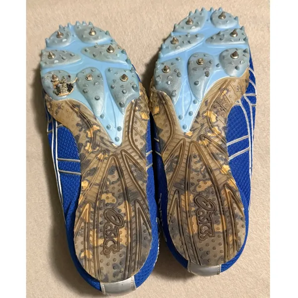 Asics Hyper-Rocketgirl II Track Spikes Blue Silver GN555 Women's Size 9.5 - Image 5