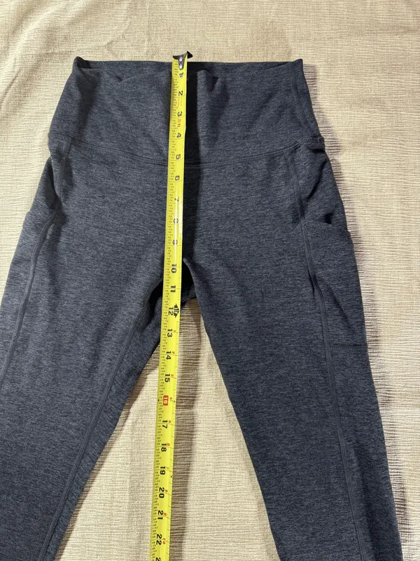 OFFLINE by Aerie The Hugger Leggings Womens Medium Gray High Rise Pocket - Image 3