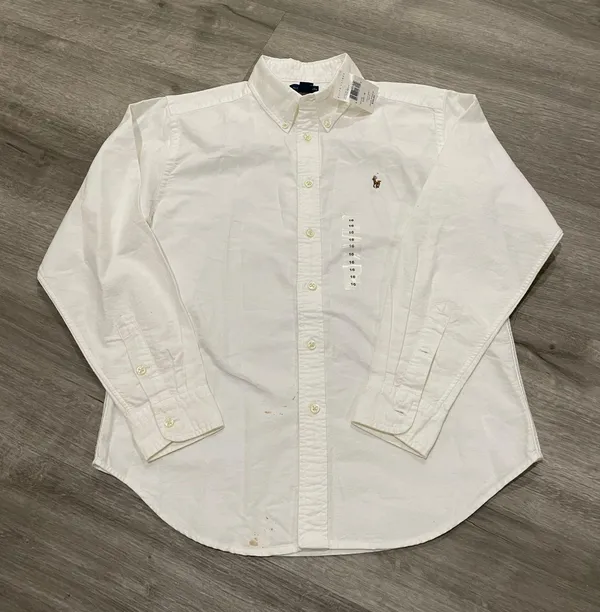 Ralph Lauren White Button Down Shirt/blouse. - Image 2