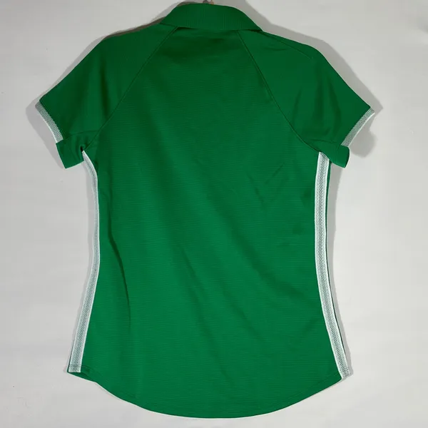 Under Armour HeatGear Polo Women Vibrant Sz S Green‎ Loose Fit Athletic Workout - Image 8