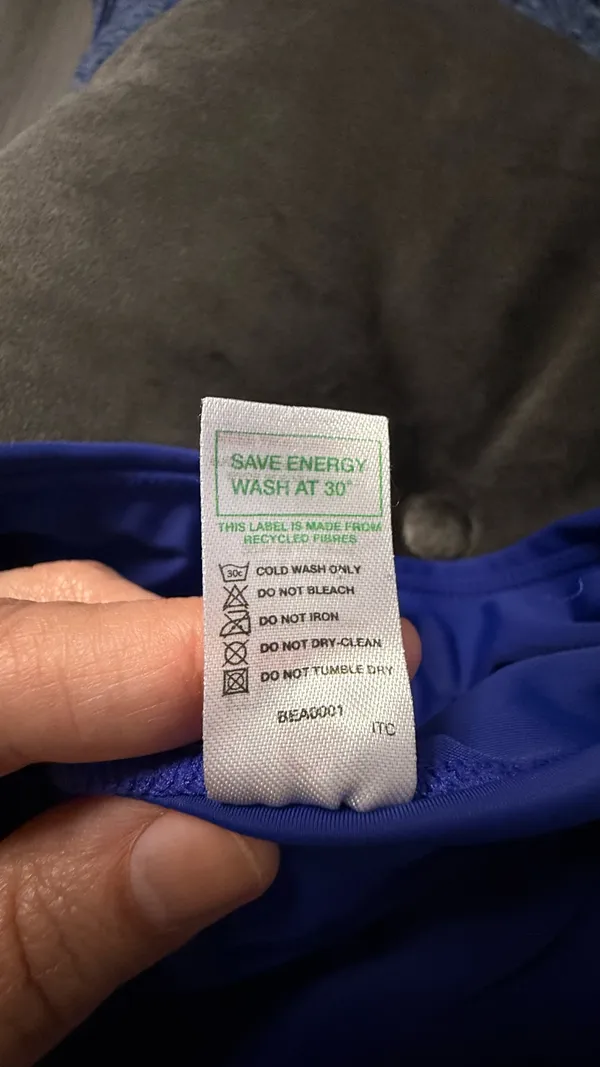MAXED Elite High-Performance Electric Blue Leggings - Long Tall Version - Image 9