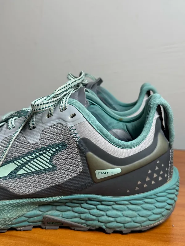 Altra Women's Timp 4 Trail Running Shoe Teal Grey Comfort Athletic 8.5‎ - Image 2