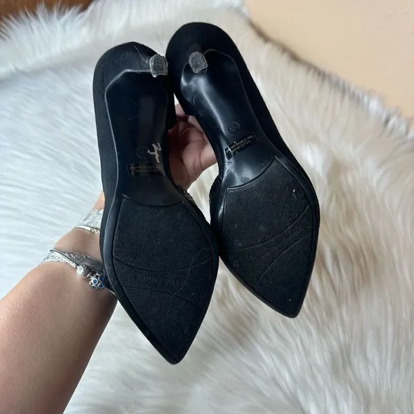 Marc Fisher 'Darnea' Black Pointed Toe Heels Size 5.5 - Image 6