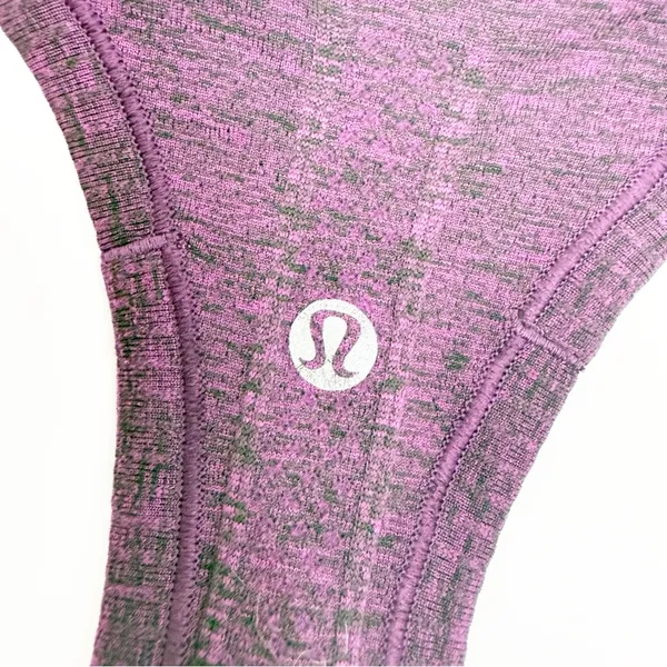 Lululemon Swiftly Tech Racerback Tank Top Athletic Running Aurora Purple / Black - Image 7