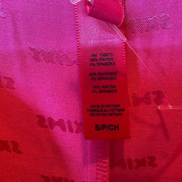 NWOT‎ SKIMS Woven Jacquard Lace Long Slip Dress in Hot Pink SizeS - Image 13