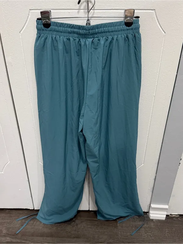 NWOT Halara Blue Breezeful Highwaisted Drawstring Casual Joggers - Image 5