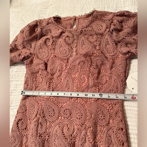 Little Mistress At First Blush Midi Dress - NWT - Size 8 - Image 14