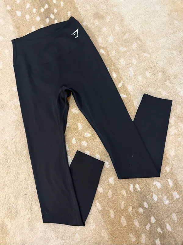 Gymshark Black High Rise Training Leggings women’s Size Small - Image 5