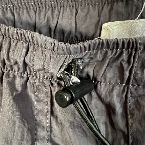Garage Women's Gray High Waisted Cargo Baggy Parachute Trousers Pants‎ Size XS - Image 5