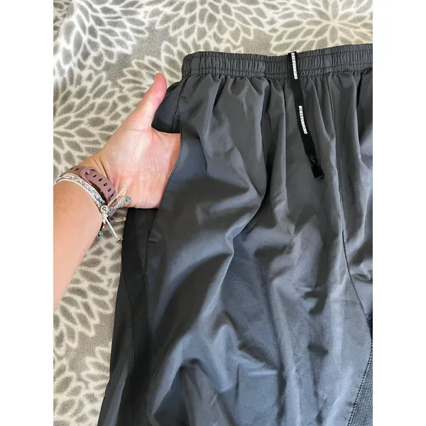 Nike Running Dri-FIT Shorts Women Small Grey Basketball Gorpcore Track Field - Image 3