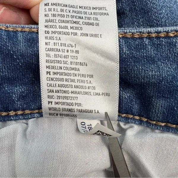 American Eagle Distressed Skinny Jeans, Size: 4 Regular - Image 10