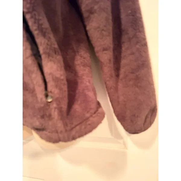 The North Face Osito Plush Fleece Zip Jacket Brown Womens Medium Y2K Teddy - Image 8