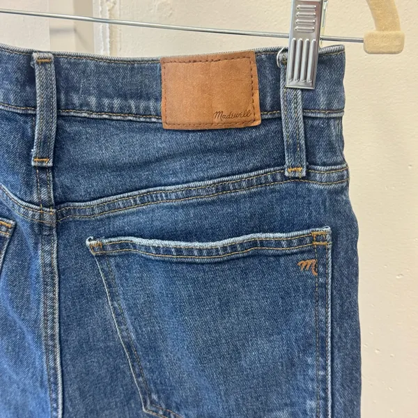 Madewell Balloon Jeans‎ in Ellisboro Wash Denim Medium Wash High Waist W28 NG265 - Image 8