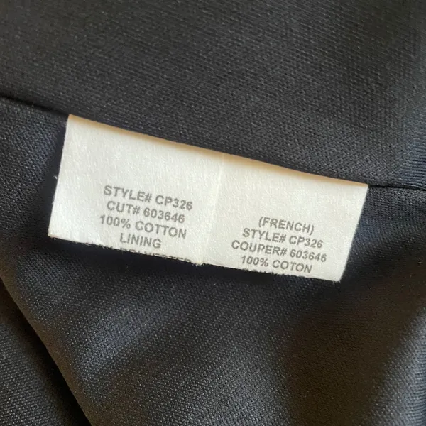 Anthropologie Eva Franco Chevron Retro Car Coat Open Blazer Jacket - Image 6