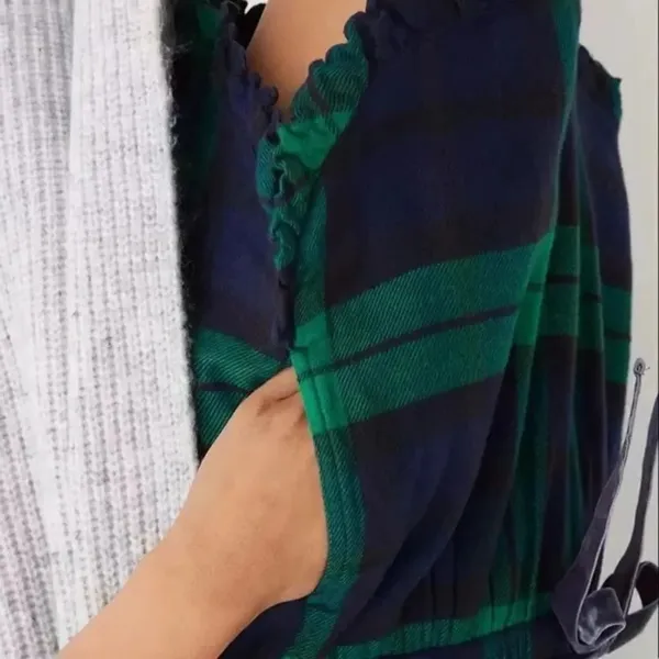 ✨ NWOT✨Aerie Flannel Romper✨ - Image 6