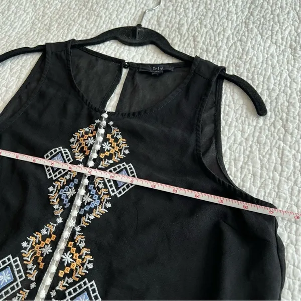 ✨ Iris Los Angeles Black Sheer Top Medium‎ - Image 8
