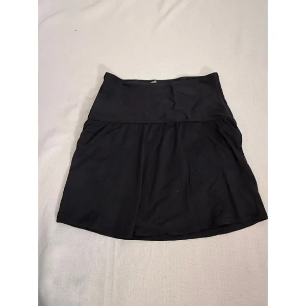 Leilani High Waisted Black‎ Swim Skort size 10 - Image 4