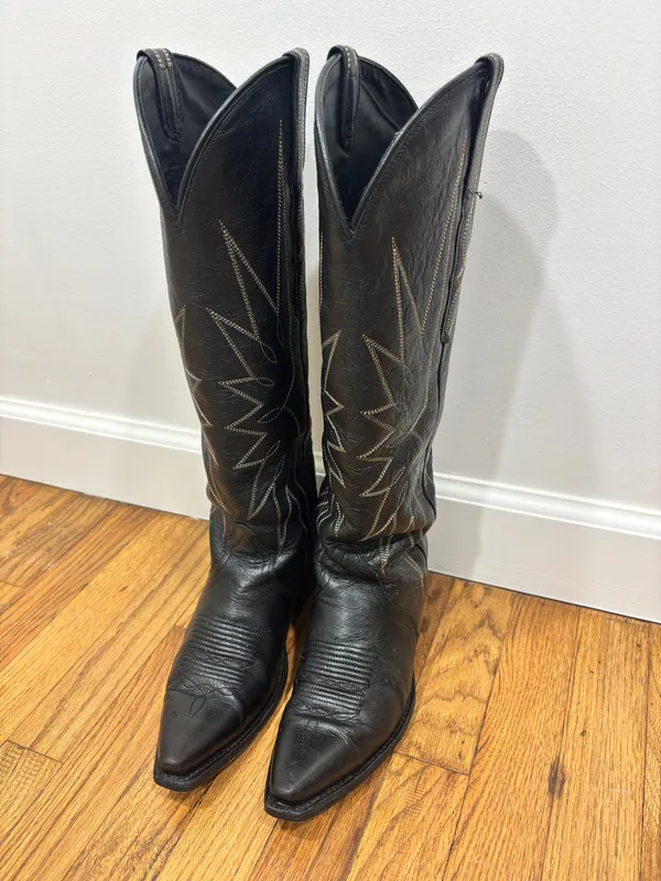 Tecovas Loretta boots midnight 7.5 Black - Image 2