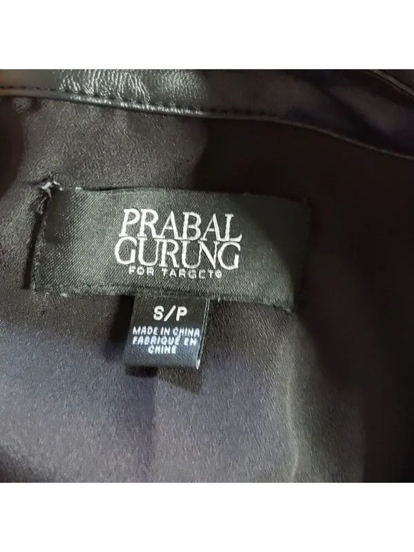 Prabal Gurung Long Sleeve Blouse Black - Image 5