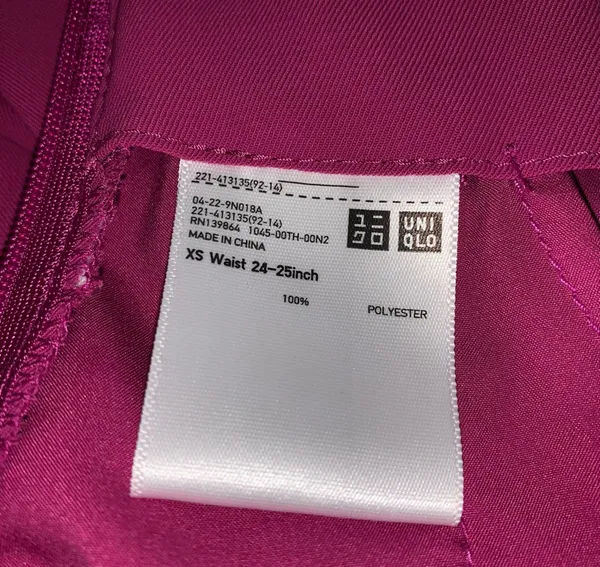 Uniqlo pink/purple belted shorts womens size XS - Image 8