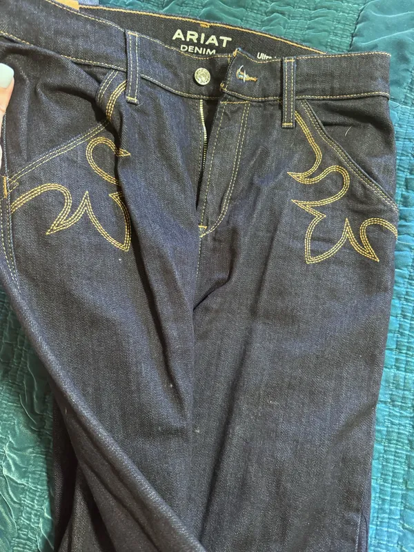 Ariat Wide-Leg Trouser Jeans - Image 2