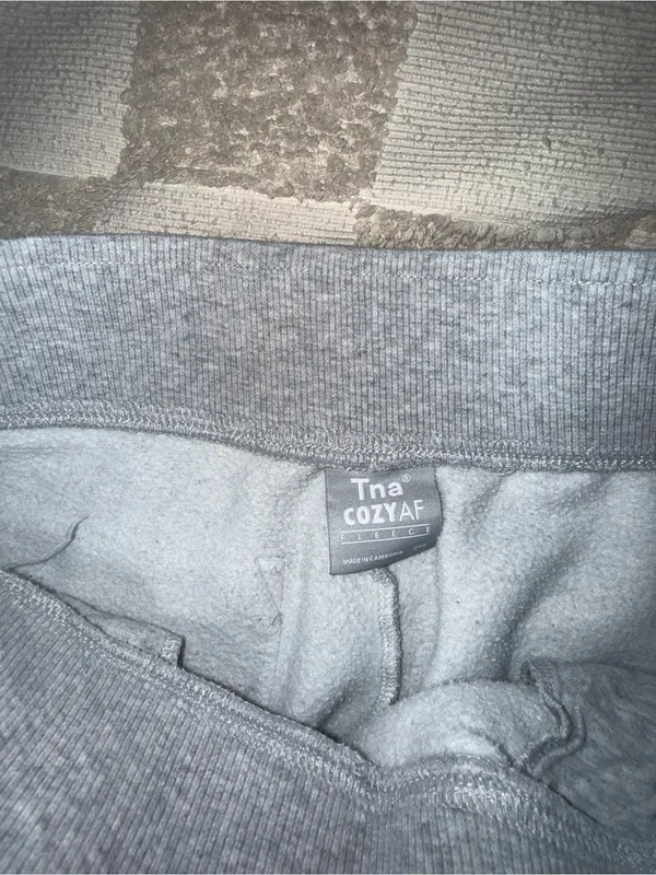 Aritzia Tna Cozy AF Fleece Sweats 2XS‎ - Image 5