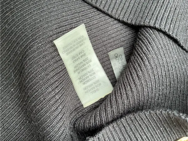 Calvin Klein Ribbed Button-Shoulder Women's Sweater🖤 - Image 5