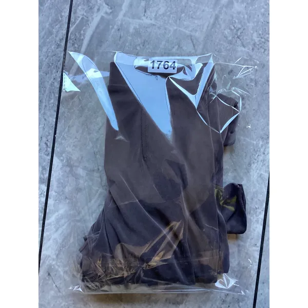 Lululemon Softstreme High-Rise Pant Espresso Brown Wide Leg Slit Hem XXXS 00 - Image 9