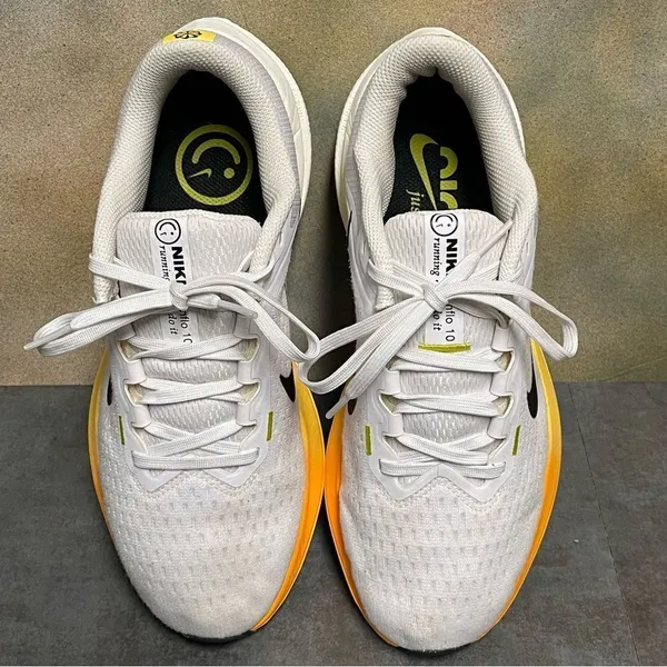 Nike Zoom Winflo 10 Women's White Running Shoes Size 8.5M - Image 8