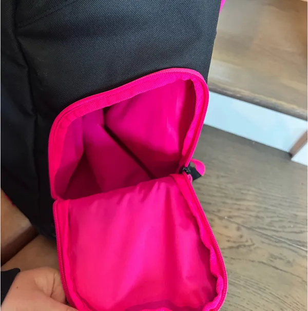 Nike Elite Pink and Black Limited Edition Bag - Image 7