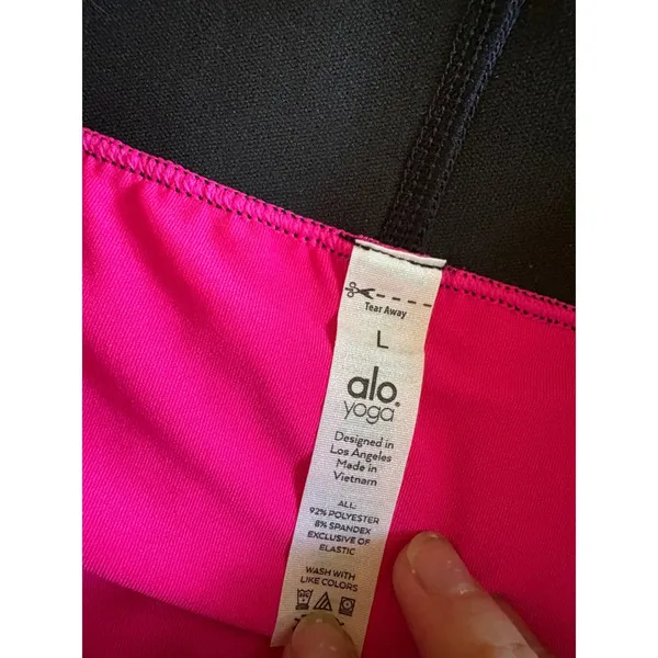 ALO NEW Aces Tennis Skirt Size Large In Neon Pink - Image 4
