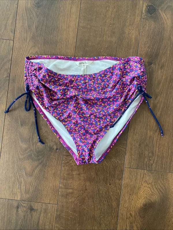Matilda Jane Sunkissed Swim Take A Dip Floral Bikini Women’s Large - Image 5