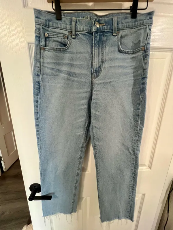 American Eagle Raw Hem Jeans - Image 2