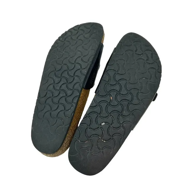 Birkenstock Ibiza Birko-Flor Slide Sandals Black Patent Size 39 US‎ 8 - 8.5 - Image 8