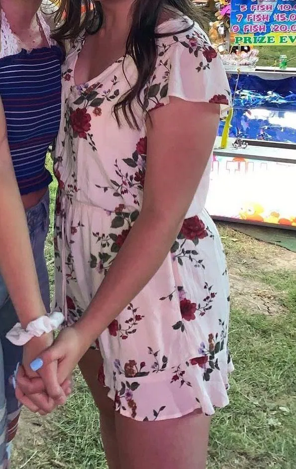 American Eagle Floral Romper - Image 2