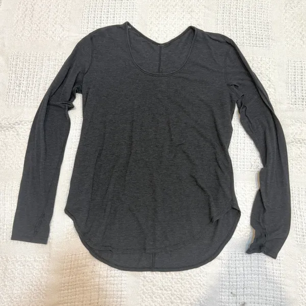 Lululemon Athletica medium Love Scoop casual long sleeve tee TLS2 2880 - Image 7
