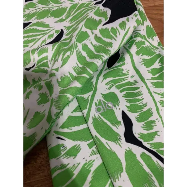 Alo Palm Print Tropical Leggings Size XS‎ - Image 2
