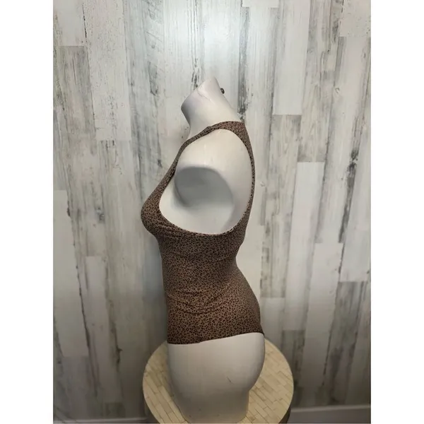 Brown cheetah bodysuit Brown Size XS - Image 2
