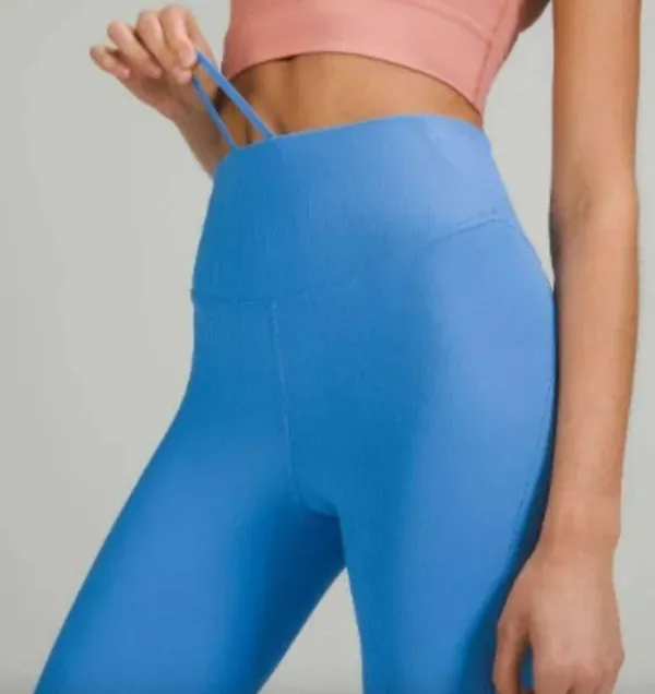 	 Lululemon Base Pace High-Rise Ribbed Tight  - Image 2