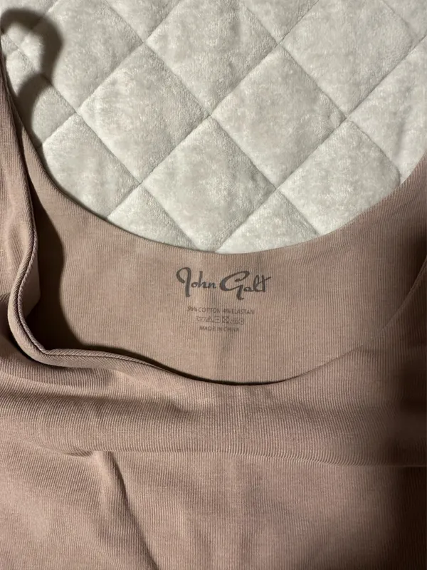 John Galt Tank Cropped Pink - Image 2