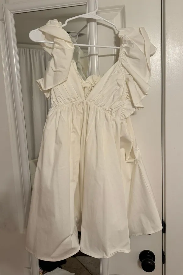 Sky to Moon White Dress - Image 3