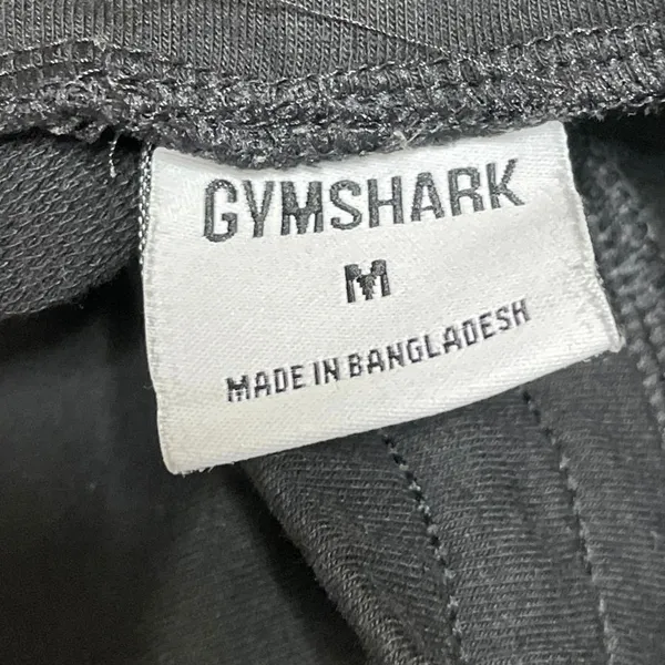 Gymshark Women's Black Elastic High Waist Tapered Trousers Jogger Pants Size M - Image 5