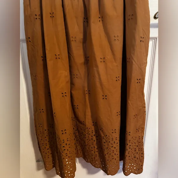 Time and Tru Brown Dress Size L - Image 3