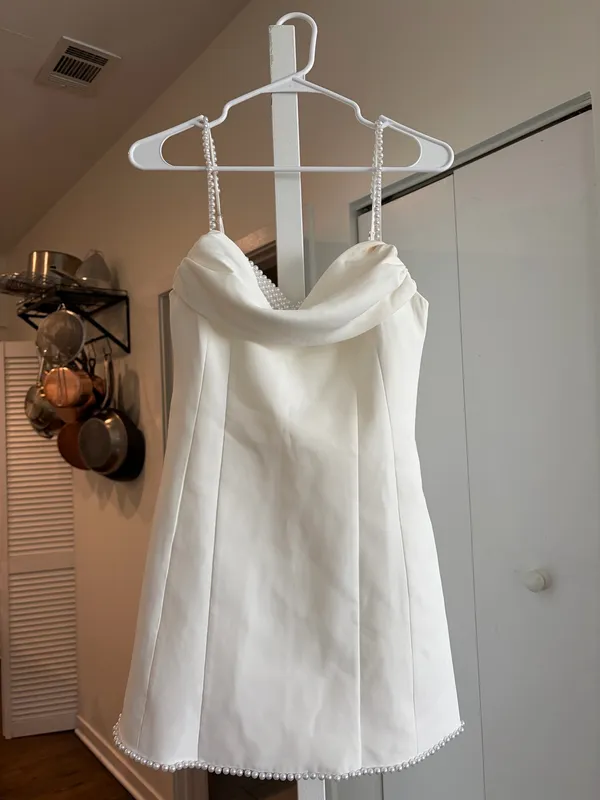 Meshki Liliane Suiting Mini Dress - Image 5
