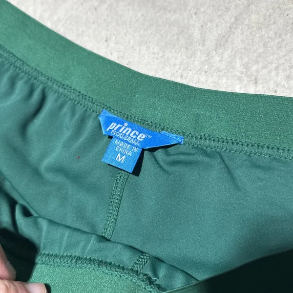 Prince Pickleball Pleated Skirt Women's Green Athletic Tennis Skort Size Medium - Image 2