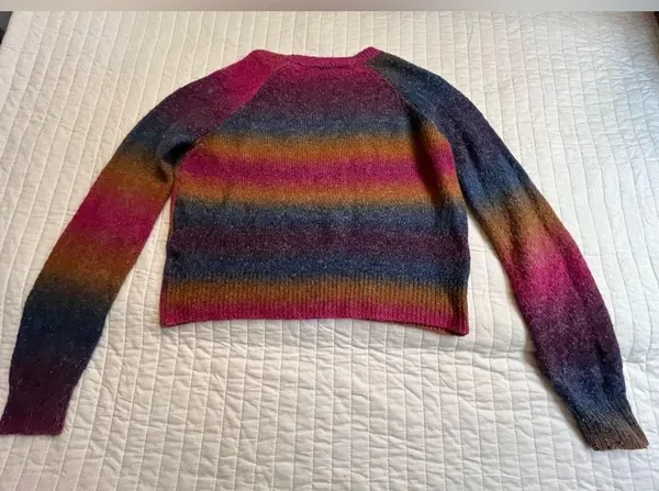 BB Dakota Ombré multicolor striped sweater - Image 2