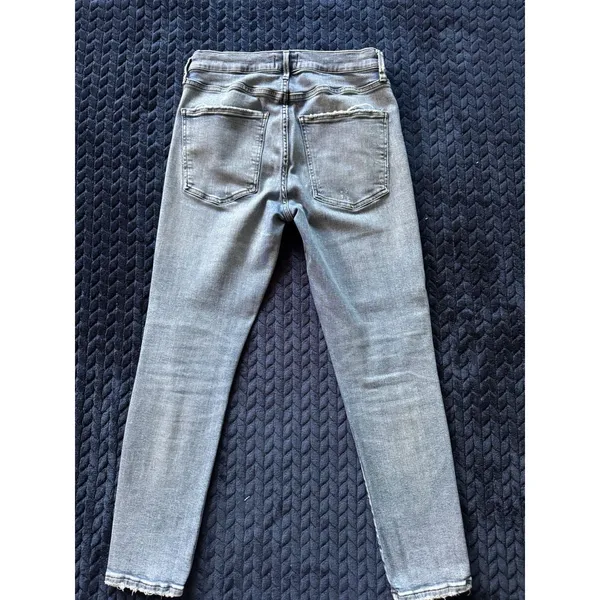 AGOLDE‎ Women's Blue Denim Distressed Jean Ankle Size 29 - Image 5