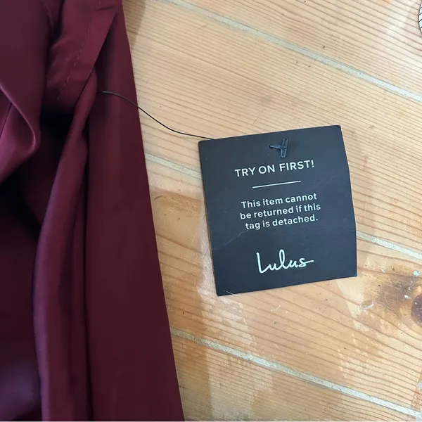 Lulus Classic Elegance Plum Chiffon Sleeveless Mock Neck Maxi Dress – Size M - Image 6